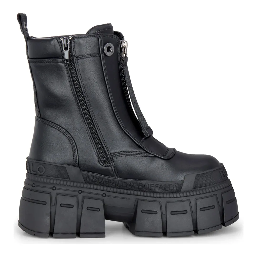 GOSPHER ZIP BOOT - Women’s Black Front-Zip Ankle Boots sold by Tru Clothing product image thumbnail 5