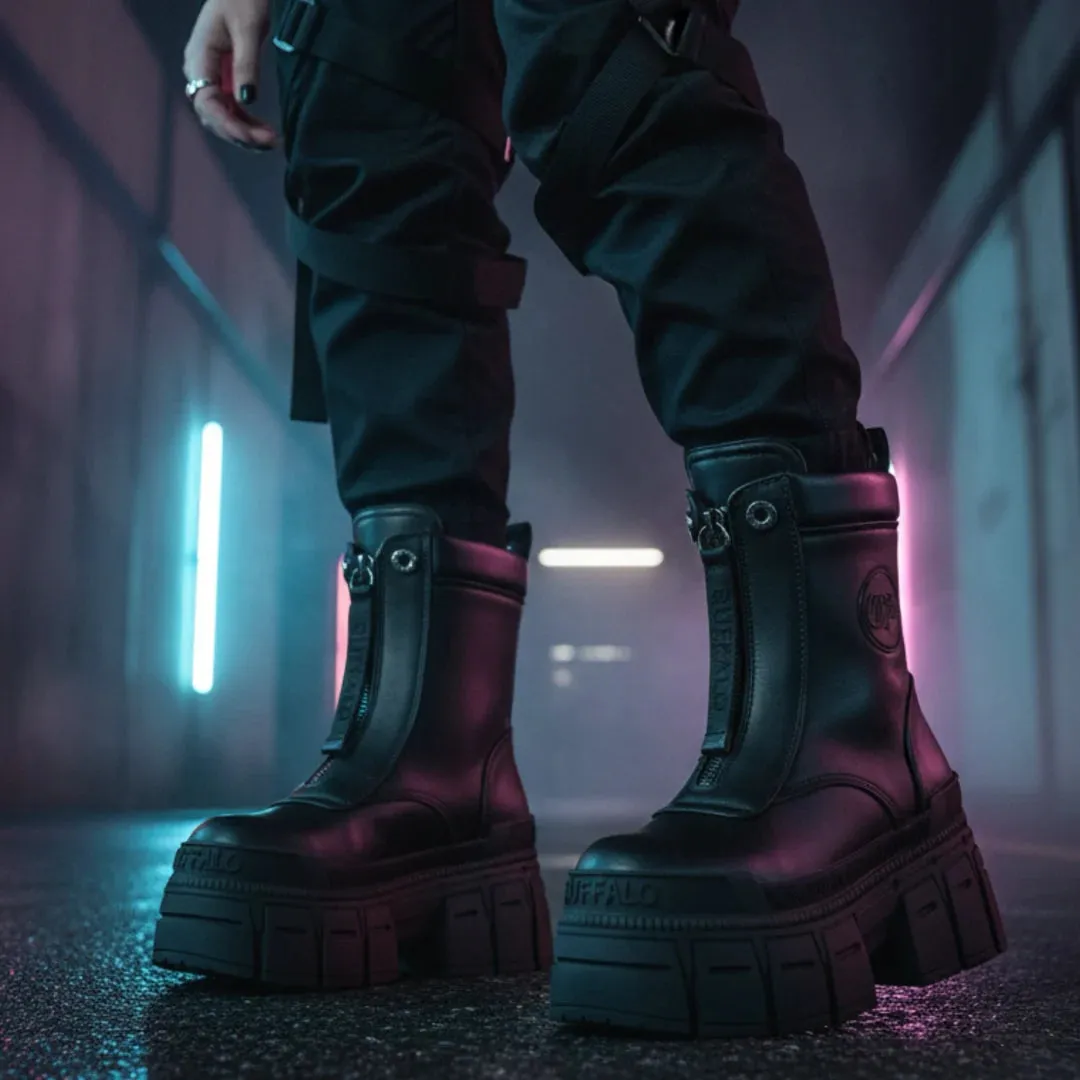 GOSPHER ZIP BOOT - Women’s Black Front-Zip Ankle Boots sold by Tru Clothing product image thumbnail 3