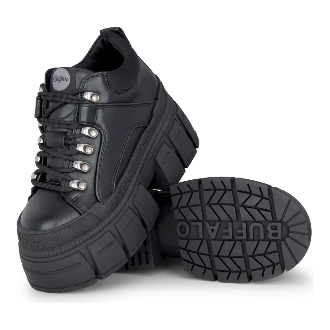 GOSPHER HIKE LO - Women’s Black Platform Chunky Ankle Boots sold by Tru Clothing product image thumbnail 4