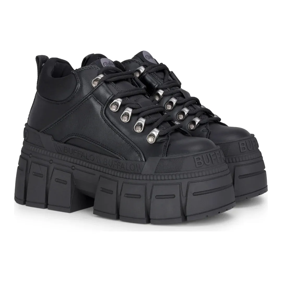 GOSPHER HIKE LO - Women’s Black Platform Chunky Ankle Boots sold by Tru Clothing product image thumbnail 2
