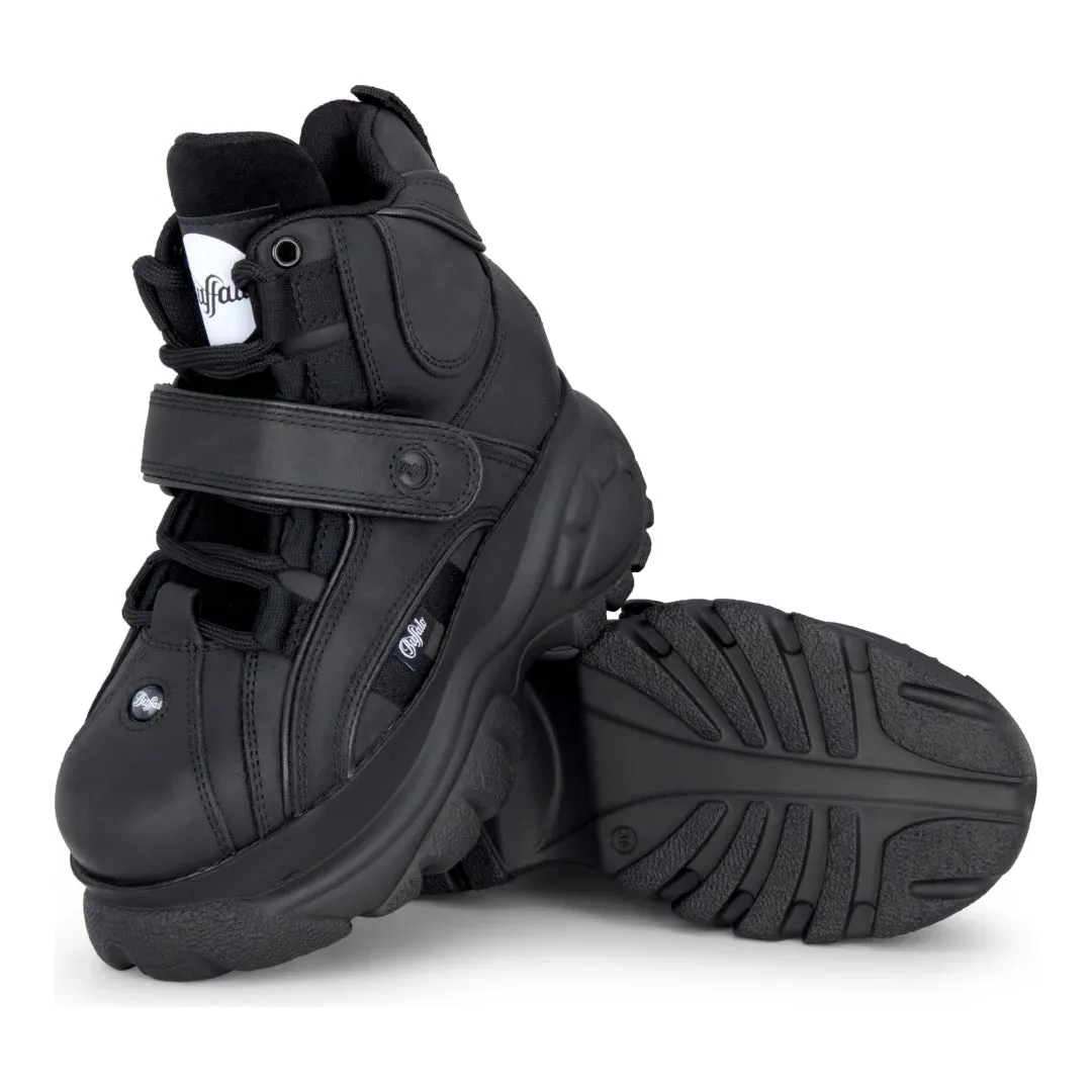 1348-14 2.0 - Women’s Black Calf Leather High Platform Boots sold by Tru Clothing product image thumbnail 4