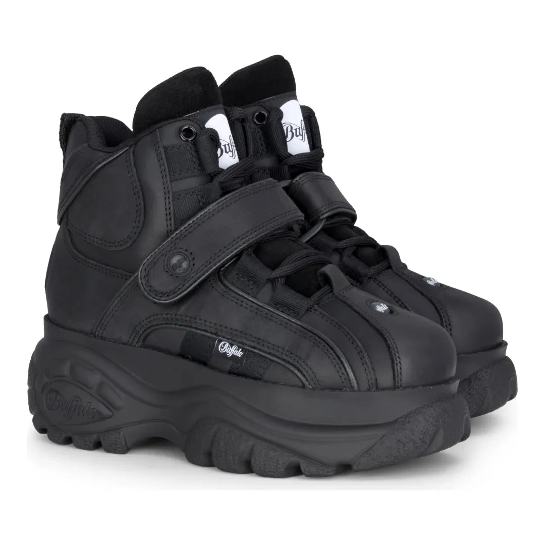 1348-14 2.0 - Women’s Black Calf Leather High Platform Boots sold by Tru Clothing product image thumbnail 2