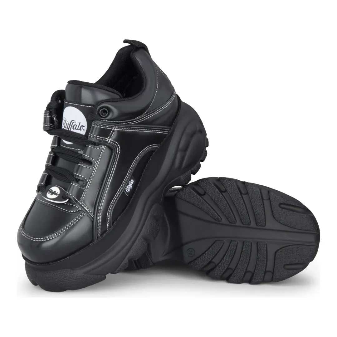 1339-14 - Women’s Black Platform Chunky Fashion Sneakers sold by Tru Clothing product image thumbnail 4