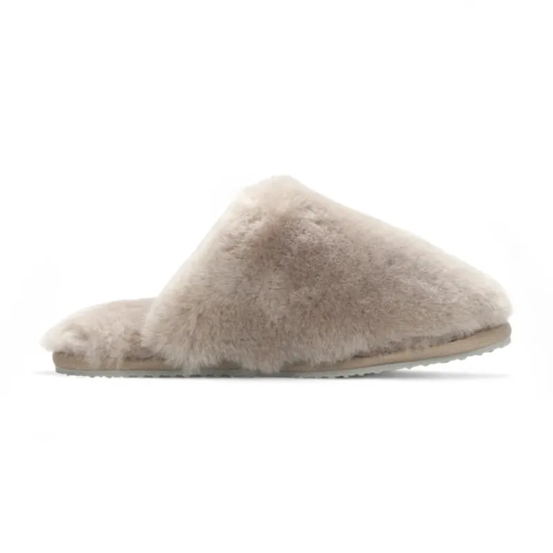 Aurora - Women's Sheepskin Fluffy Slippers sold by Tru Clothing