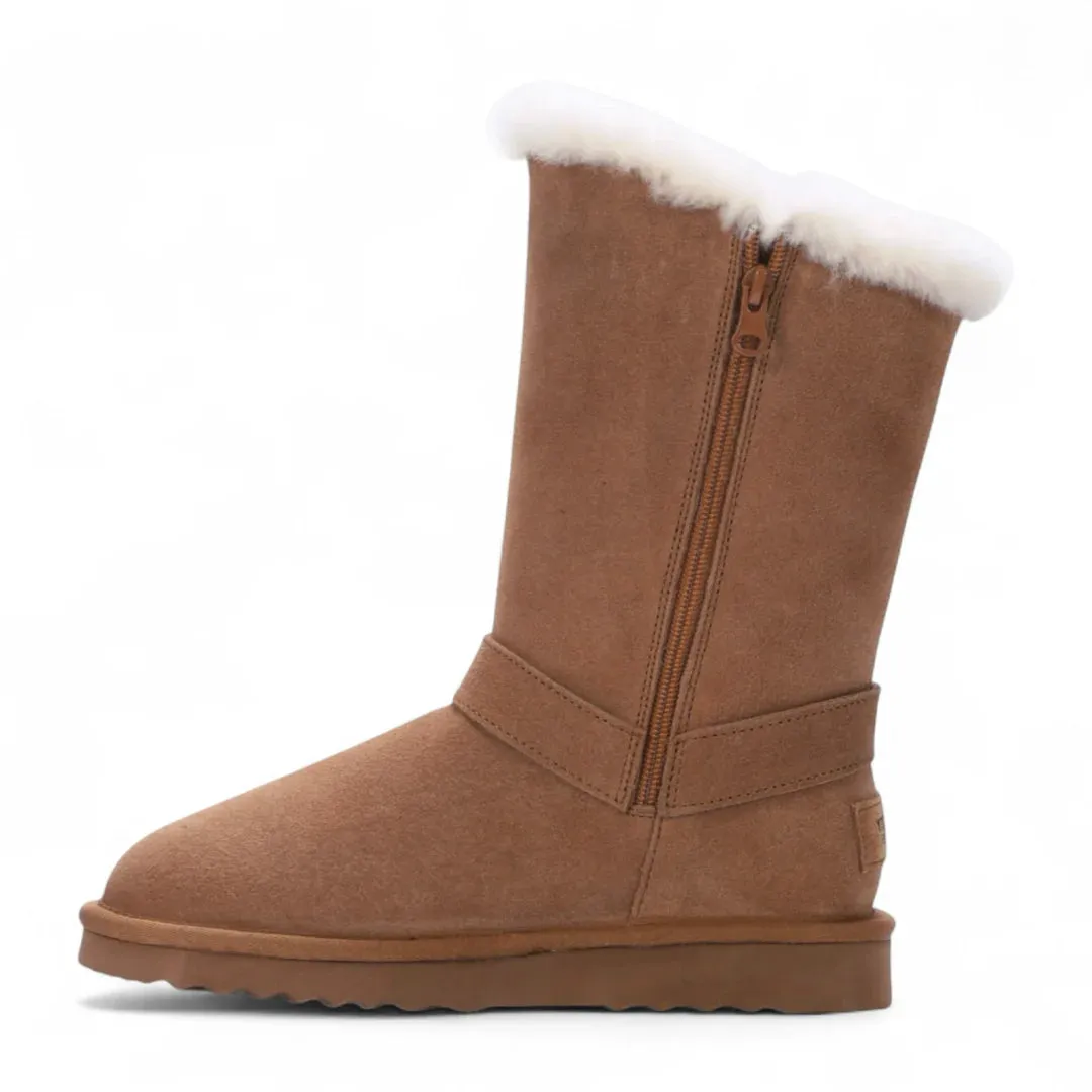 Redwood - Women's Brown Sheepskin Suede Winter Boots sold by Tru Clothing product image thumbnail 4