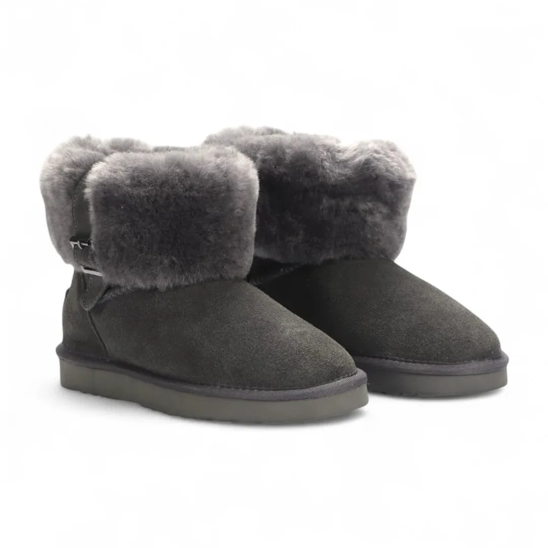 Granite - Women's Sheepskin Suede Winter Boots sold by Tru Clothing product image thumbnail 2