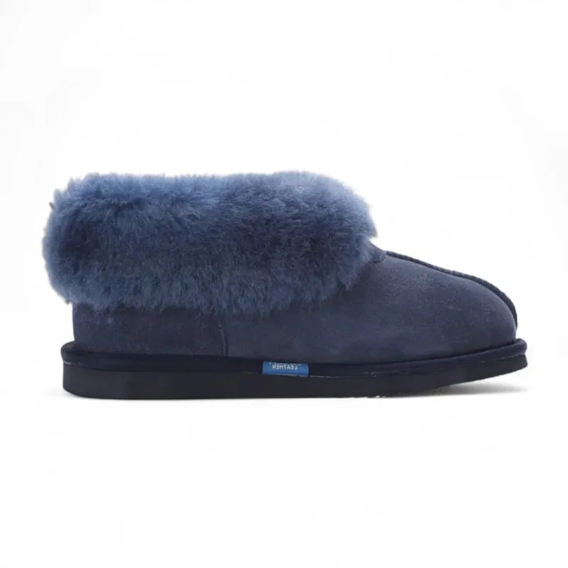Glacier - Women's Sheepskin Suede Comfort Bootie sold by Tru Clothing