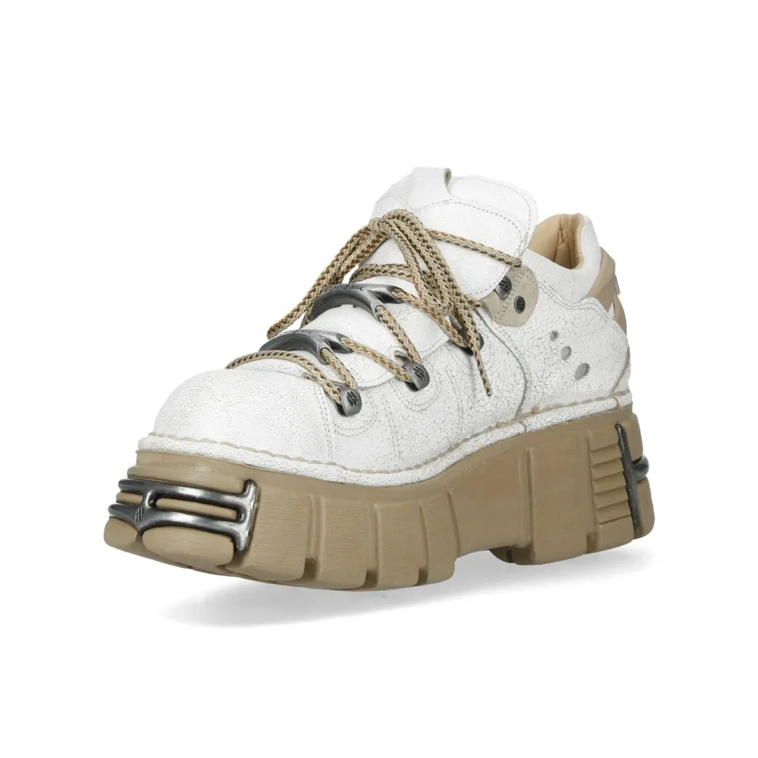 New Rock M-120N-C80 White Gothic Platform Ankle Boots sold by Tru Clothing product image thumbnail 4