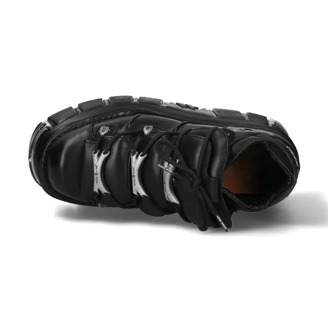 New Rock M-106-C181 Black Gothic Chunky Platform Ankle Boots sold by Tru Clothing product image thumbnail 5