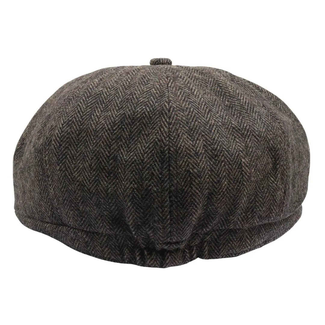 Men's Herringbone Newsboy Classic Flat Cap sold by Tru Clothing product image thumbnail 3