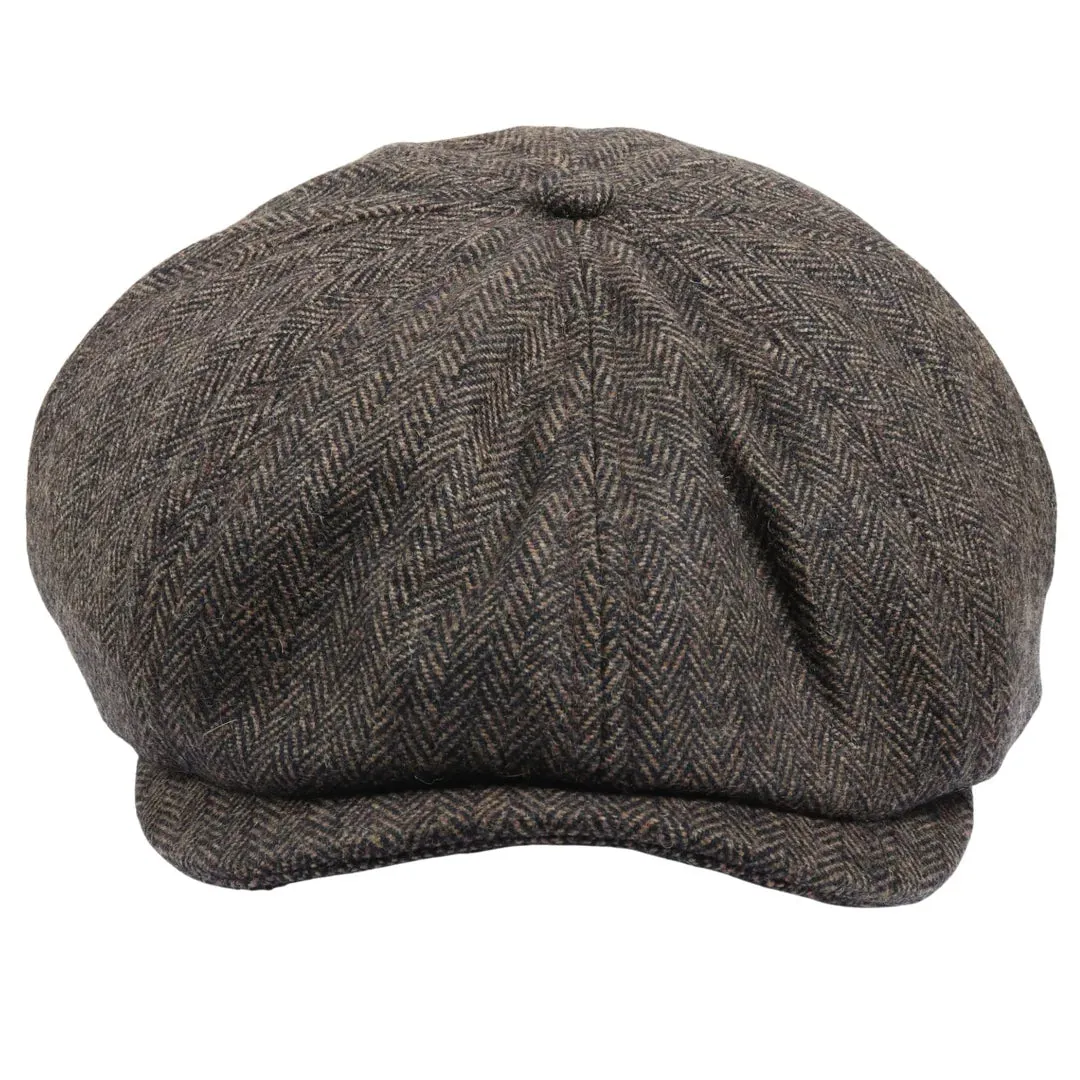 Men's Herringbone Newsboy Classic Flat Cap sold by Tru Clothing product image thumbnail 2