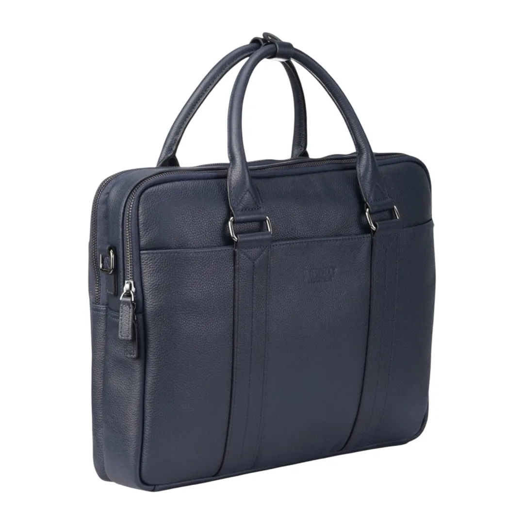 Sutton - Genuine Leather Laptop Bag sold by Tru Clothing product image thumbnail 3