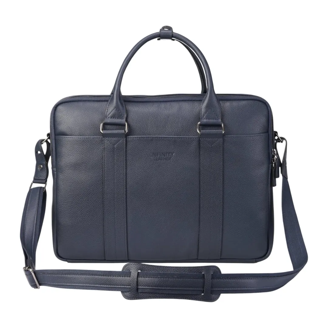 Sutton - Genuine Leather Laptop Bag sold by Tru Clothing