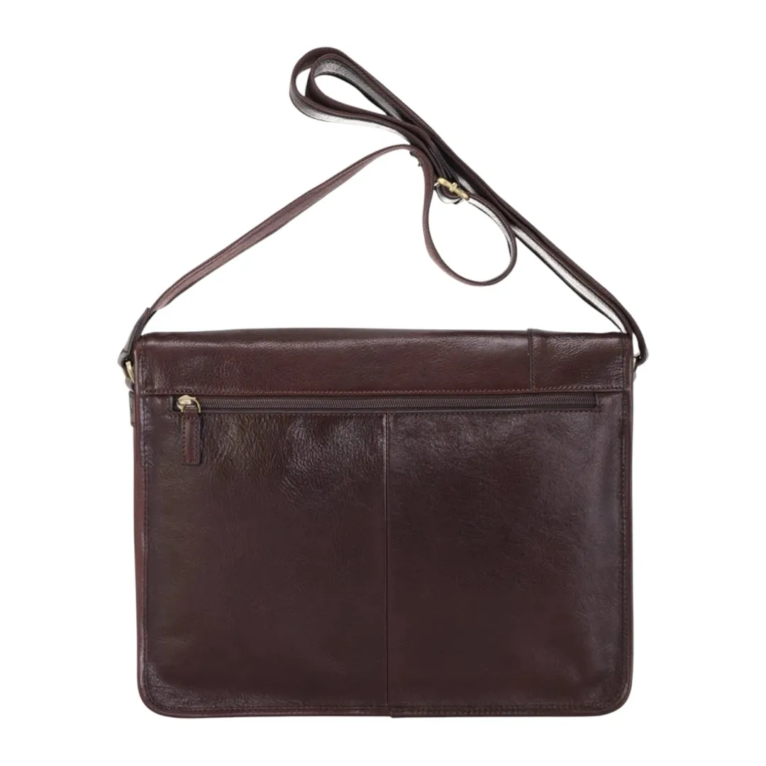 Astor - Genuine Leather Laptop Bag sold by Tru Clothing product image thumbnail 4