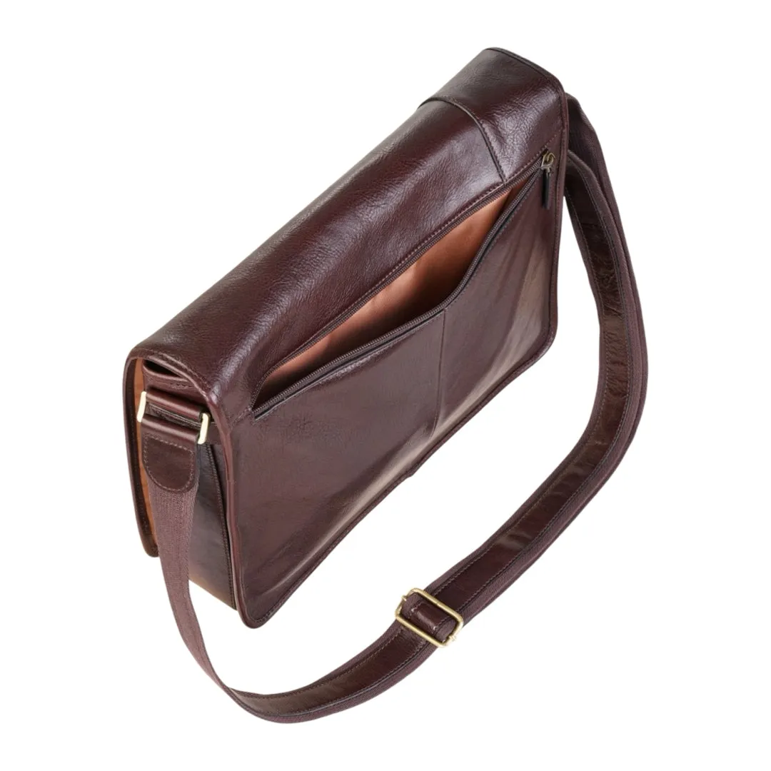 Astor - Genuine Leather Laptop Bag sold by Tru Clothing product image thumbnail 5