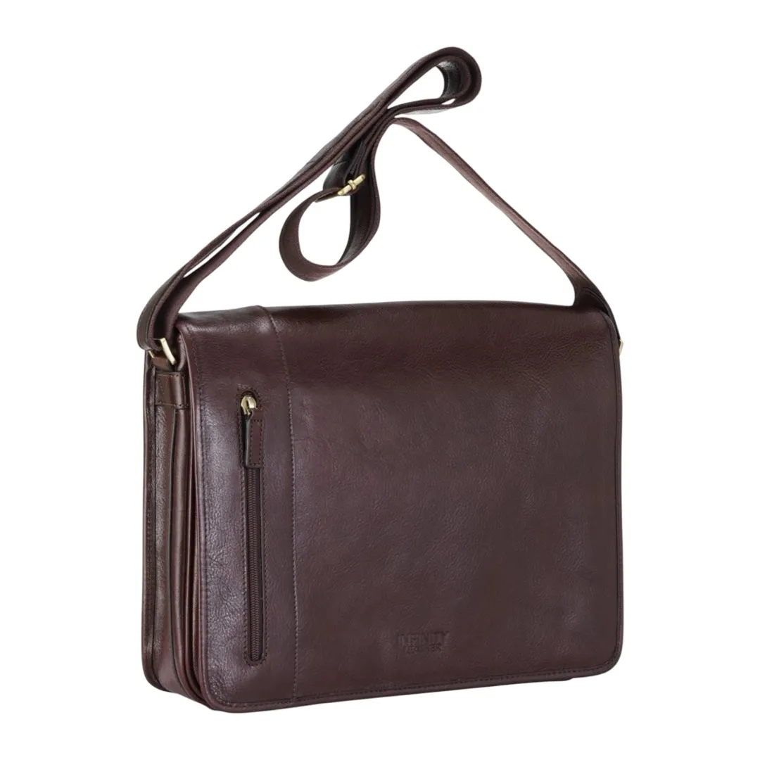 Astor - Genuine Leather Laptop Bag sold by Tru Clothing product image thumbnail 3