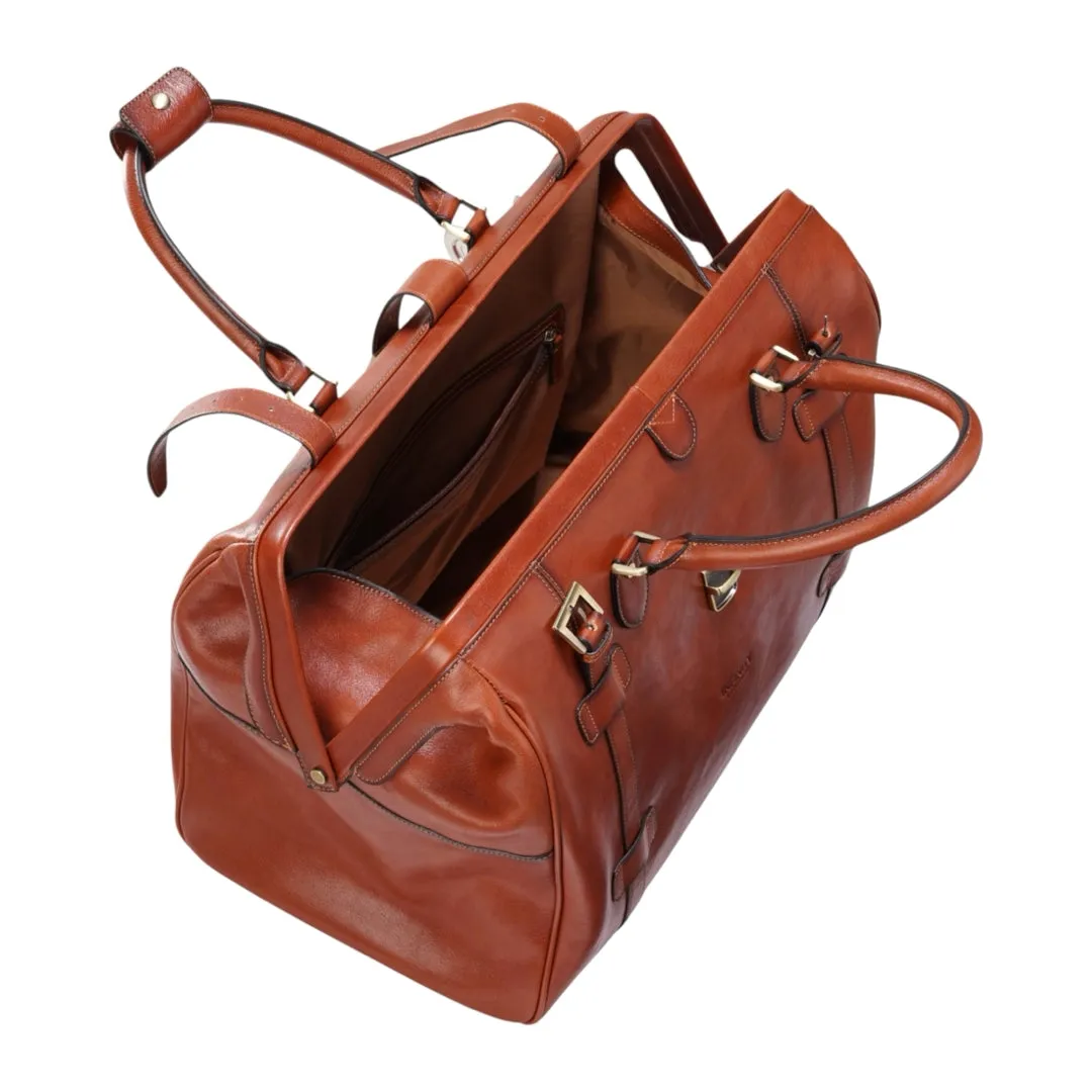 Windsor - Genuine Leather Large Travel Duffle Bag sold by Tru Clothing product image thumbnail 5