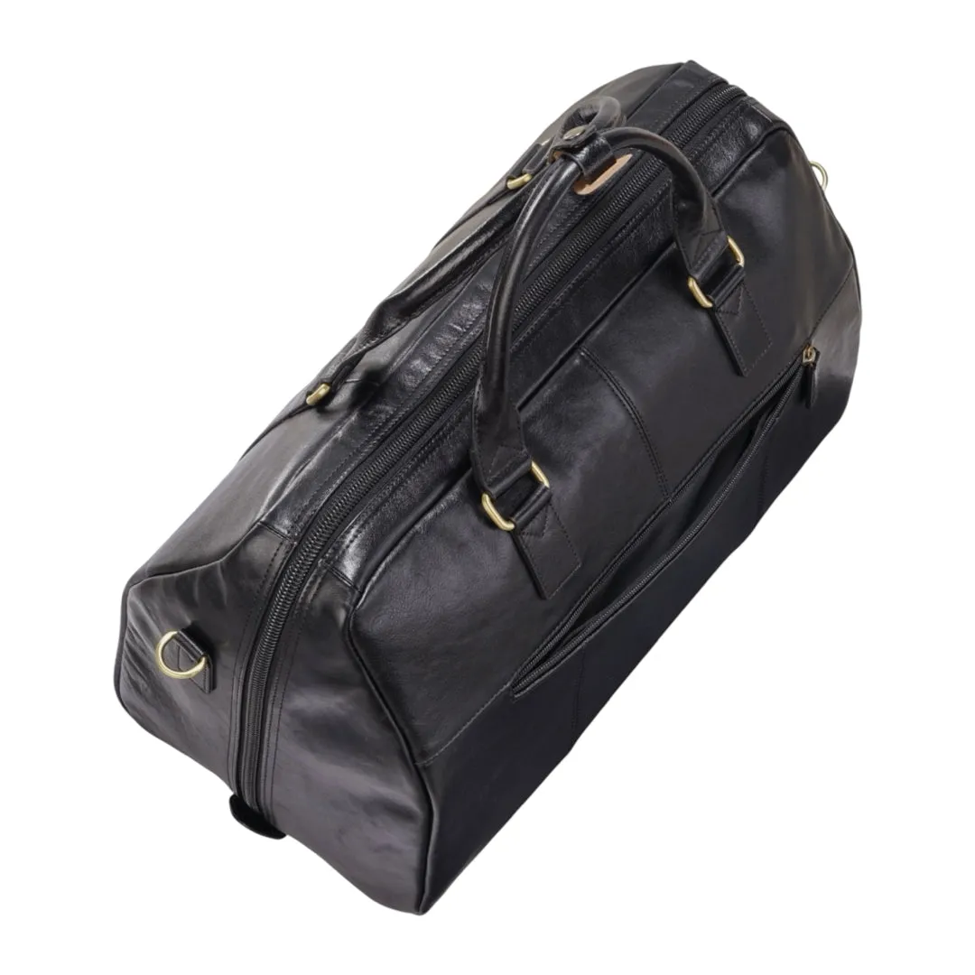 Atlas - Genuine Leather Vintage Duffle Bag sold by Tru Clothing product image thumbnail 5