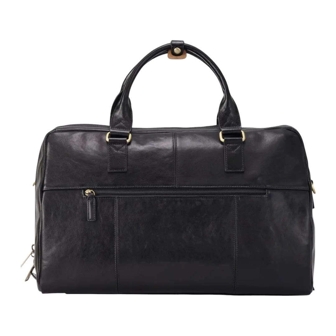 Atlas - Genuine Leather Vintage Duffle Bag sold by Tru Clothing product image thumbnail 3