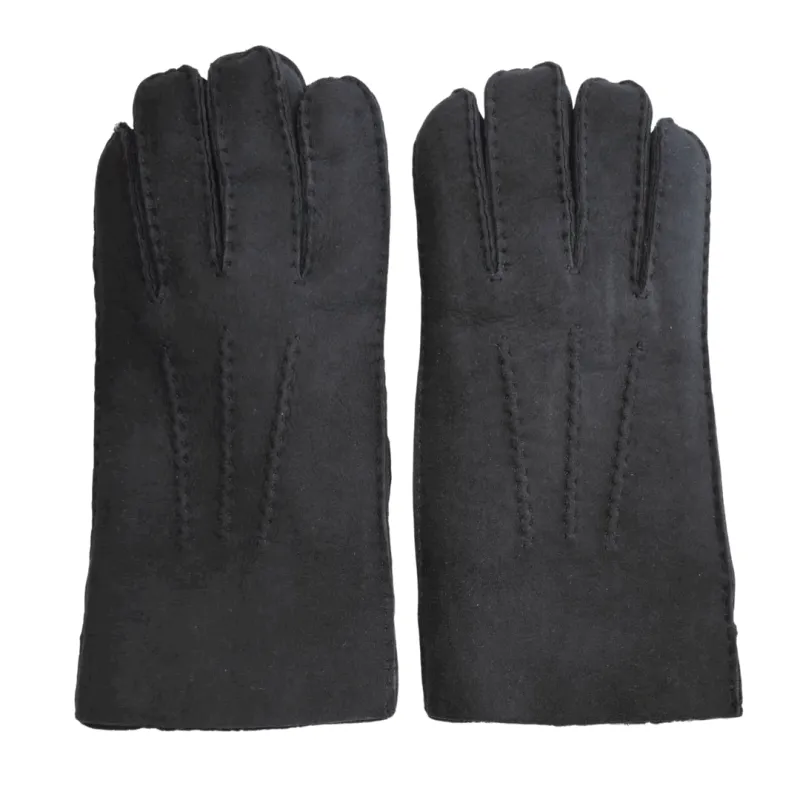 Men’s Sheepskin Suede Leather Wool Lining Gloves sold by Tru Clothing