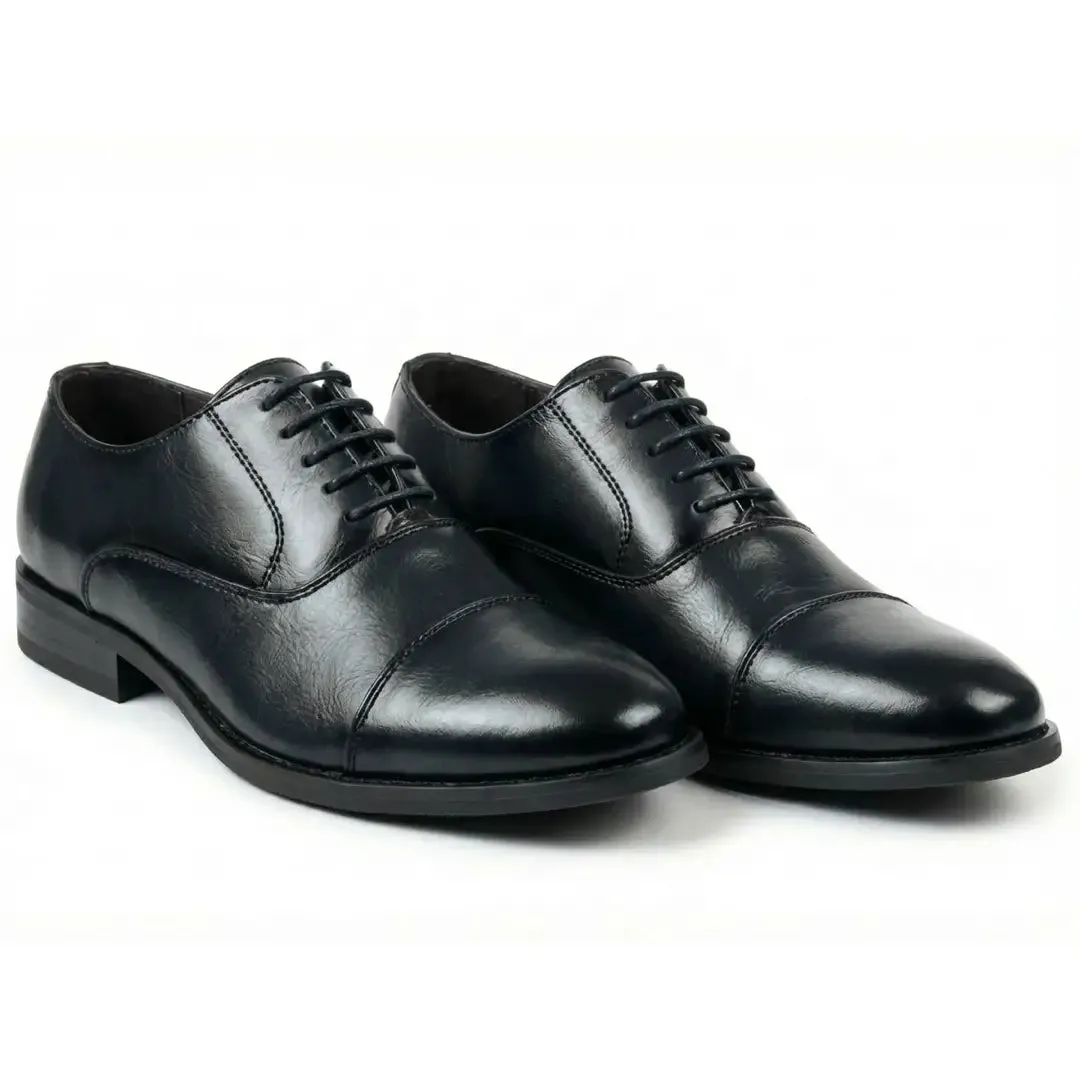 Men’s Classic Cap-Toe Oxford Lace-Up Shoes sold by Tru Clothing product image thumbnail 2