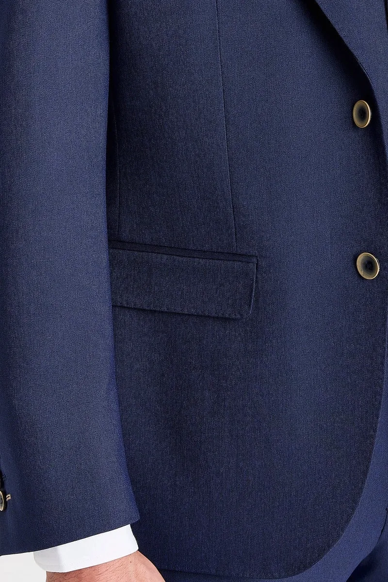 Belmont - Men's Navy Blue 3 Piece Suit sold by Tru Clothing product image thumbnail 3