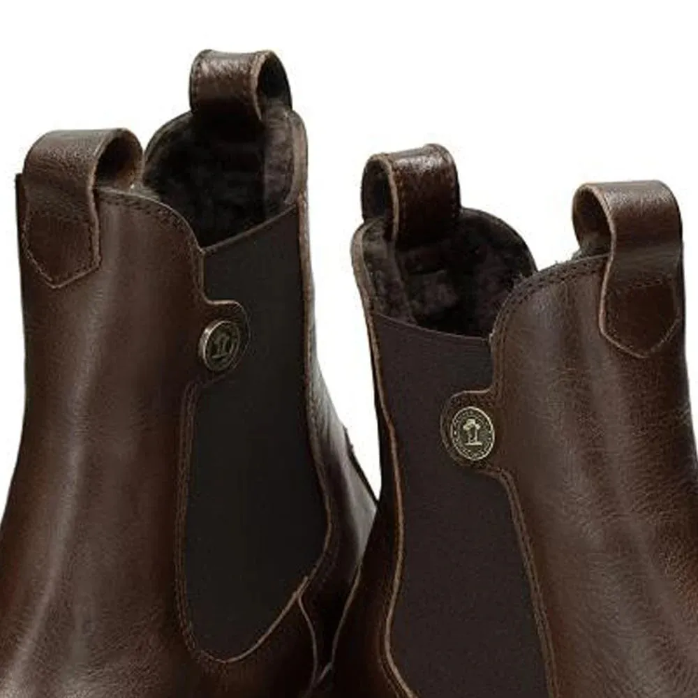 Francesca B13 - Women's Brown Leather Chelsea Boots sold by Tru Clothing product image thumbnail 4