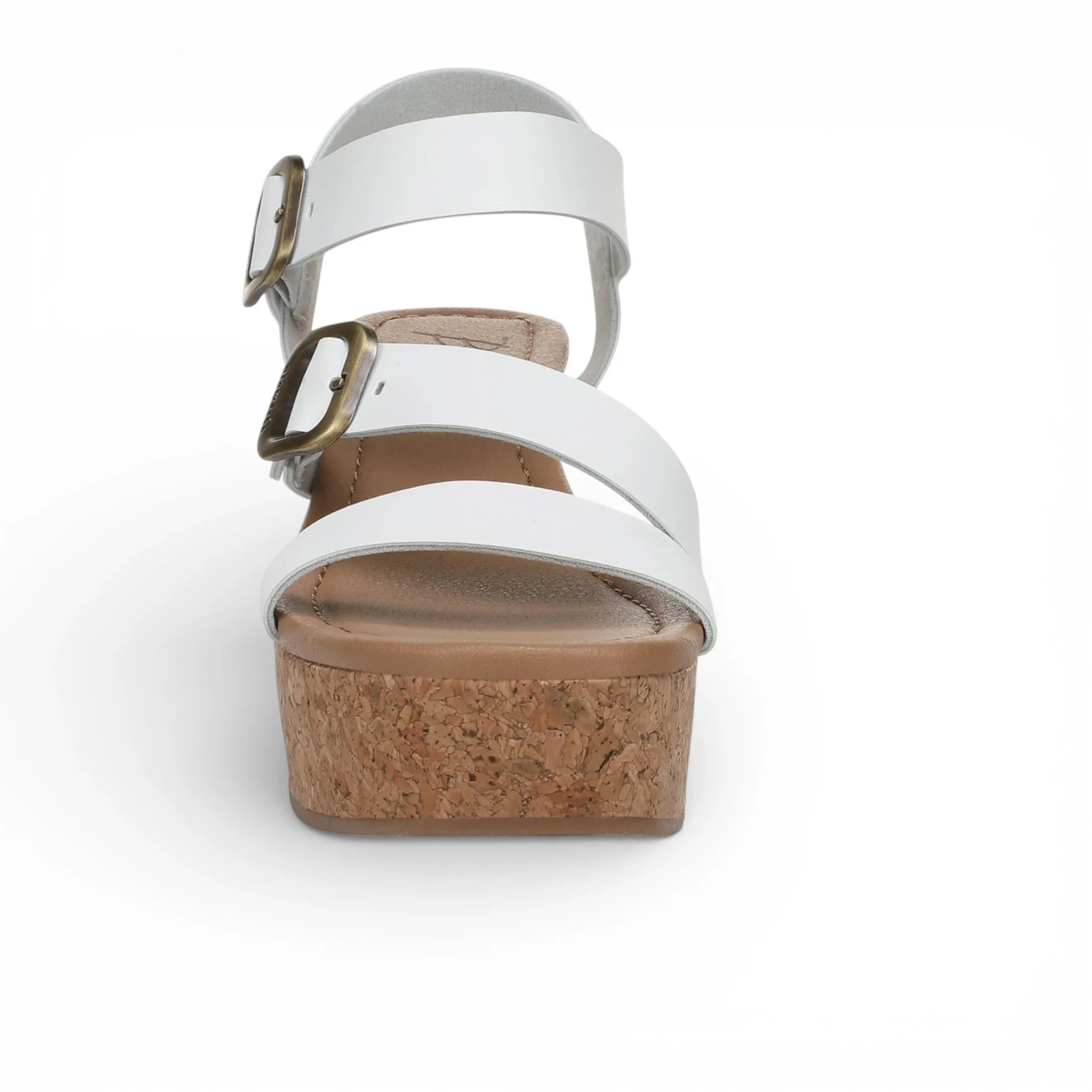 Ali - Women's White Wedge Strappy Espadrille Heel Sandals sold by Tru Clothing product image thumbnail 4