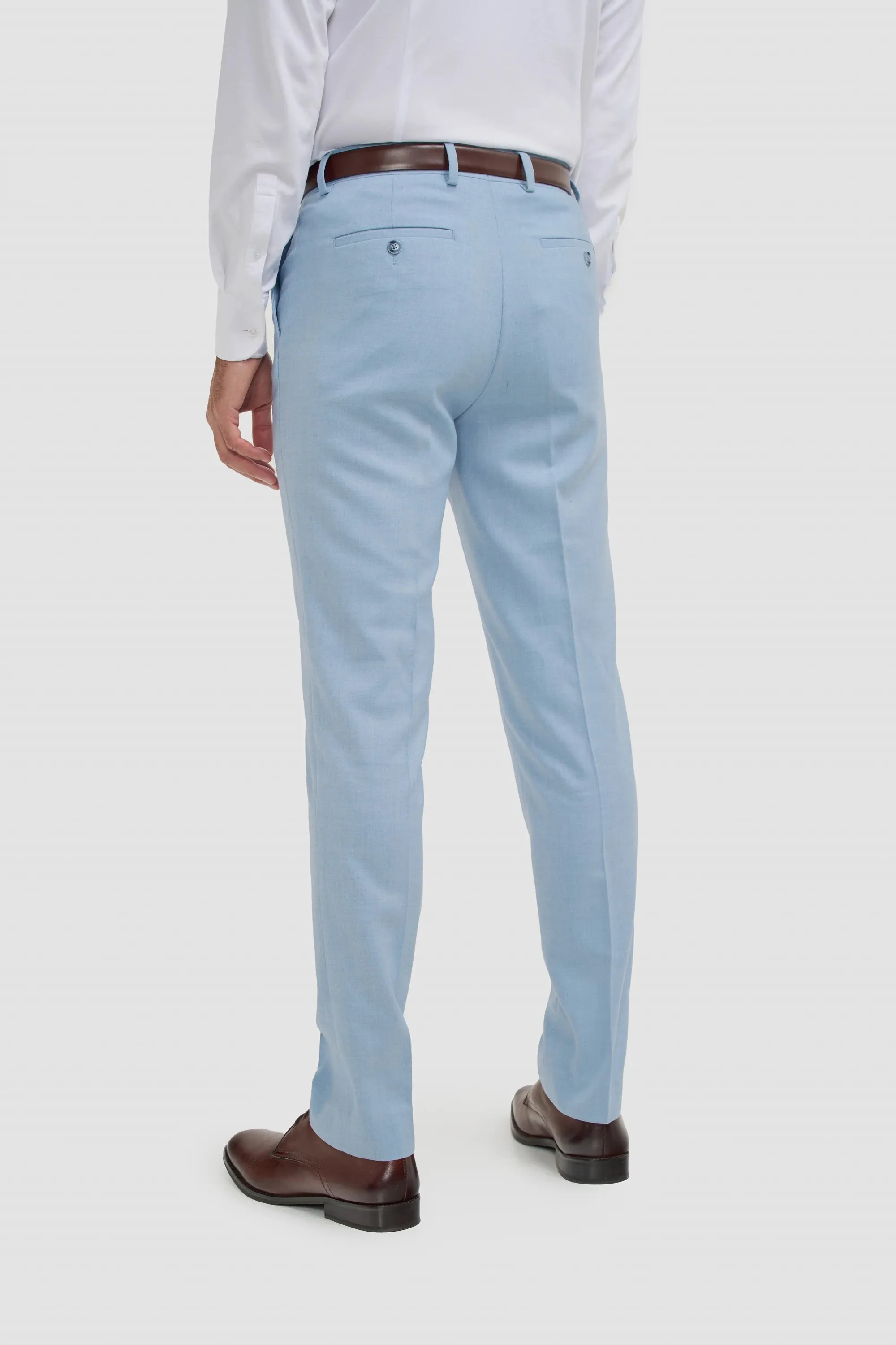 Malibu - Men's Sky Blue Trousers sold by Tru Clothing product image thumbnail 2