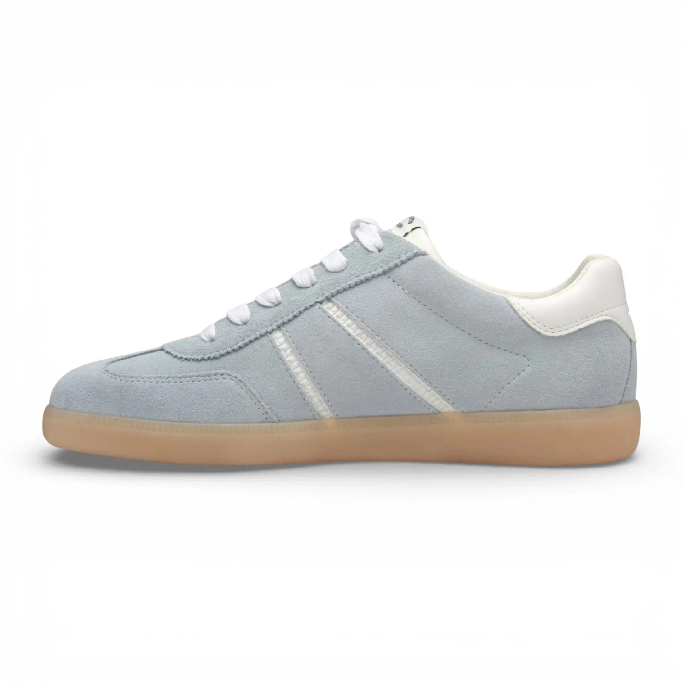 Women's Blue White Leather Sneakers sold by Tru Clothing product image thumbnail 2