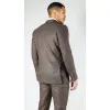 STZ92 - Men's Brown Double Breasted 2 Piece Suit sold by Tru Clothing