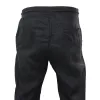 Men's Pure Linen Trousers Elasticated Waist Summer Beach Holiday Slacks sold by Tru Clothing