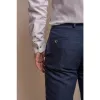 Alvari - Men's Navy Linen Summer Trousers sold by Tru Clothing