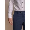 Alvari - Men's Navy Linen Summer Trousers sold by Tru Clothing