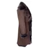 Women's Gold Brown 3/4 Length Warm Luxury Toscana Sheepskin Coat sold by Tru Clothing