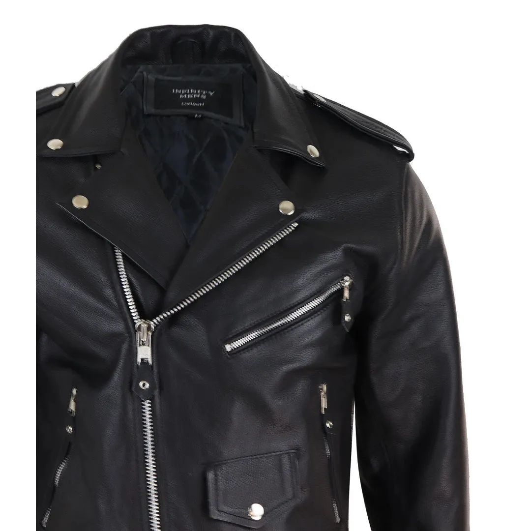 Men's Leather Jacket Fringed Tassel Western Cowboy Hide Motorcyle sold by Tru Clothing product image thumbnail 5