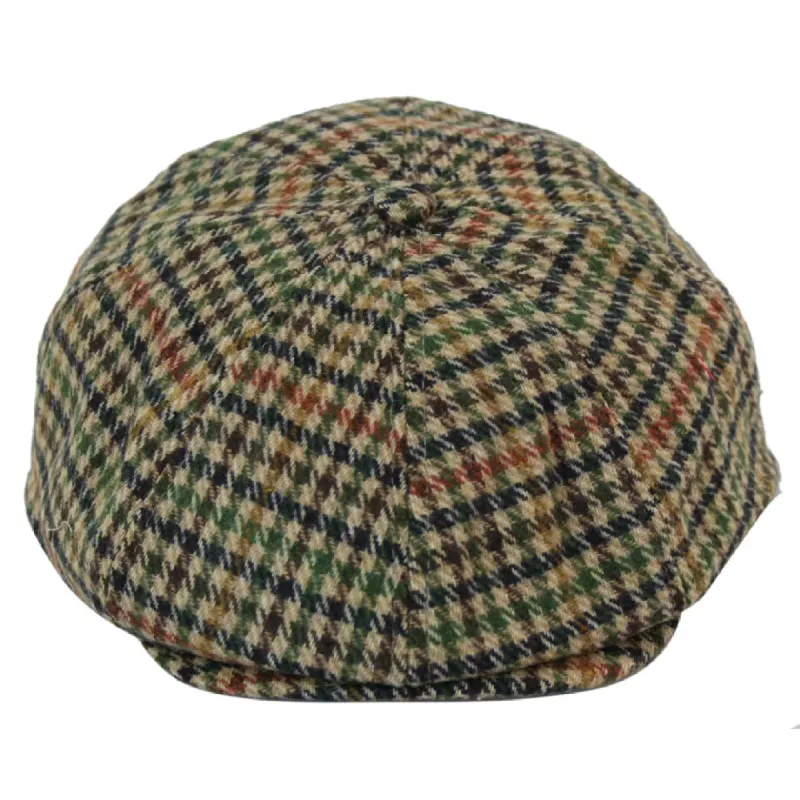 Tweed Newsboy Cap Blinders Baker Boy Flat Elasticated Hat sold by Tru Clothing