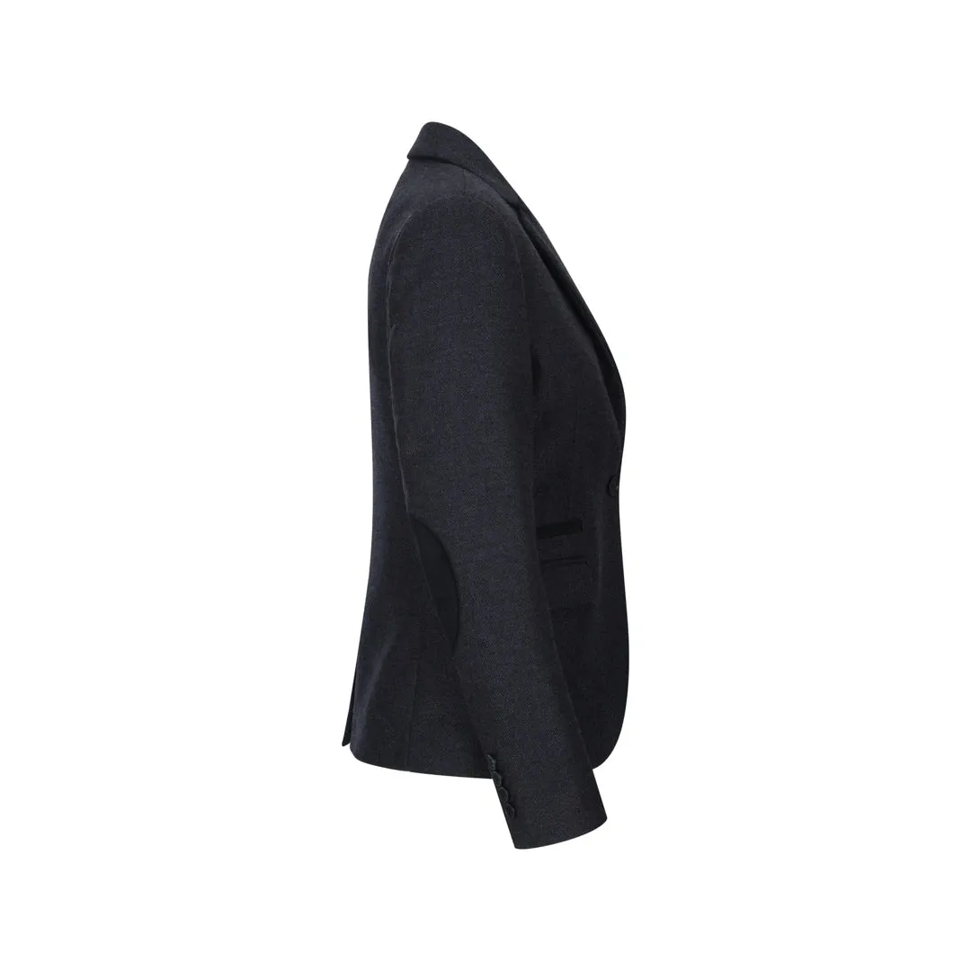 Women Black Blazer Waistcoat Tweed Herringbone Wool Classic 1920s sold by Tru Clothing product image thumbnail 3