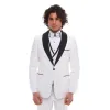 SSW2302 - Men's 3 Piece Shawl Dinner Suit Wedding Prom Tuxedo Double Breasted sold by Tru Clothing