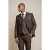 Caridi - Men's Tweed Brown Blazer sold by Tru Clothing