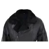 Men's Sherling Cross Zip Sheepskin B3 Pilot Warm Winter Jacket sold by Tru Clothing