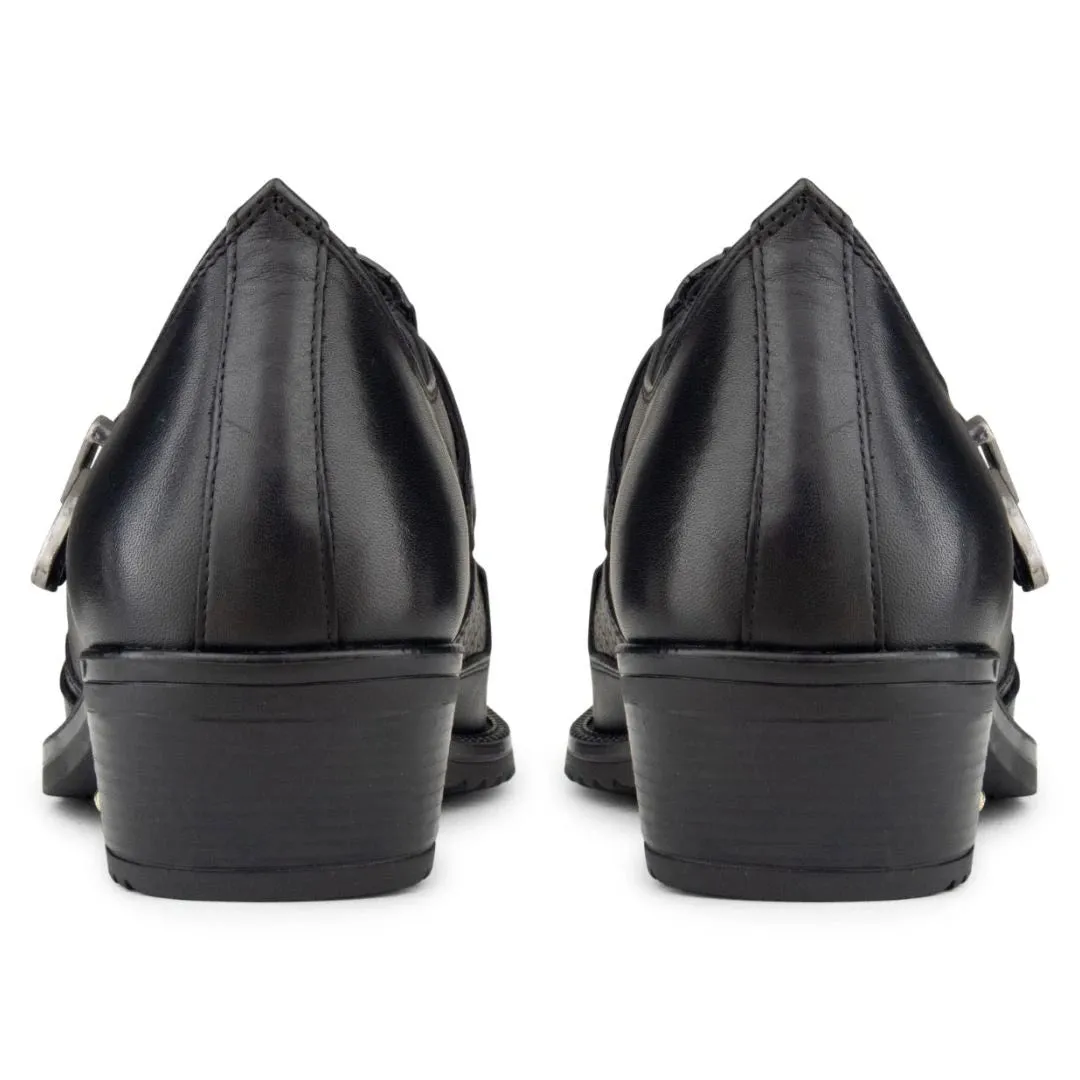 Mens Real Leather Riding Shoes with Buckle sold by Tru Clothing product image thumbnail 4