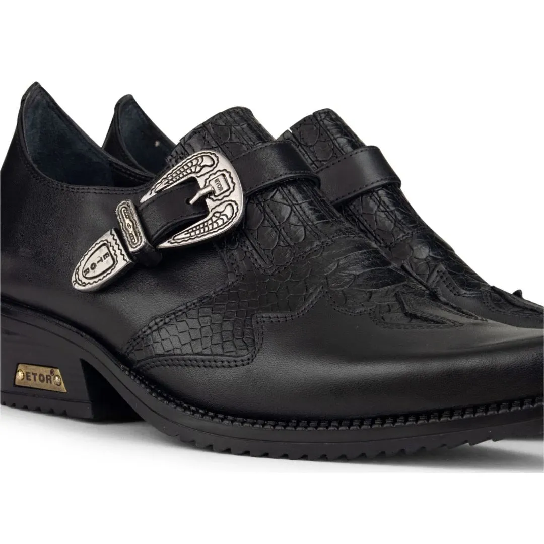Mens Real Leather Riding Shoes with Buckle sold by Tru Clothing product image thumbnail 3
