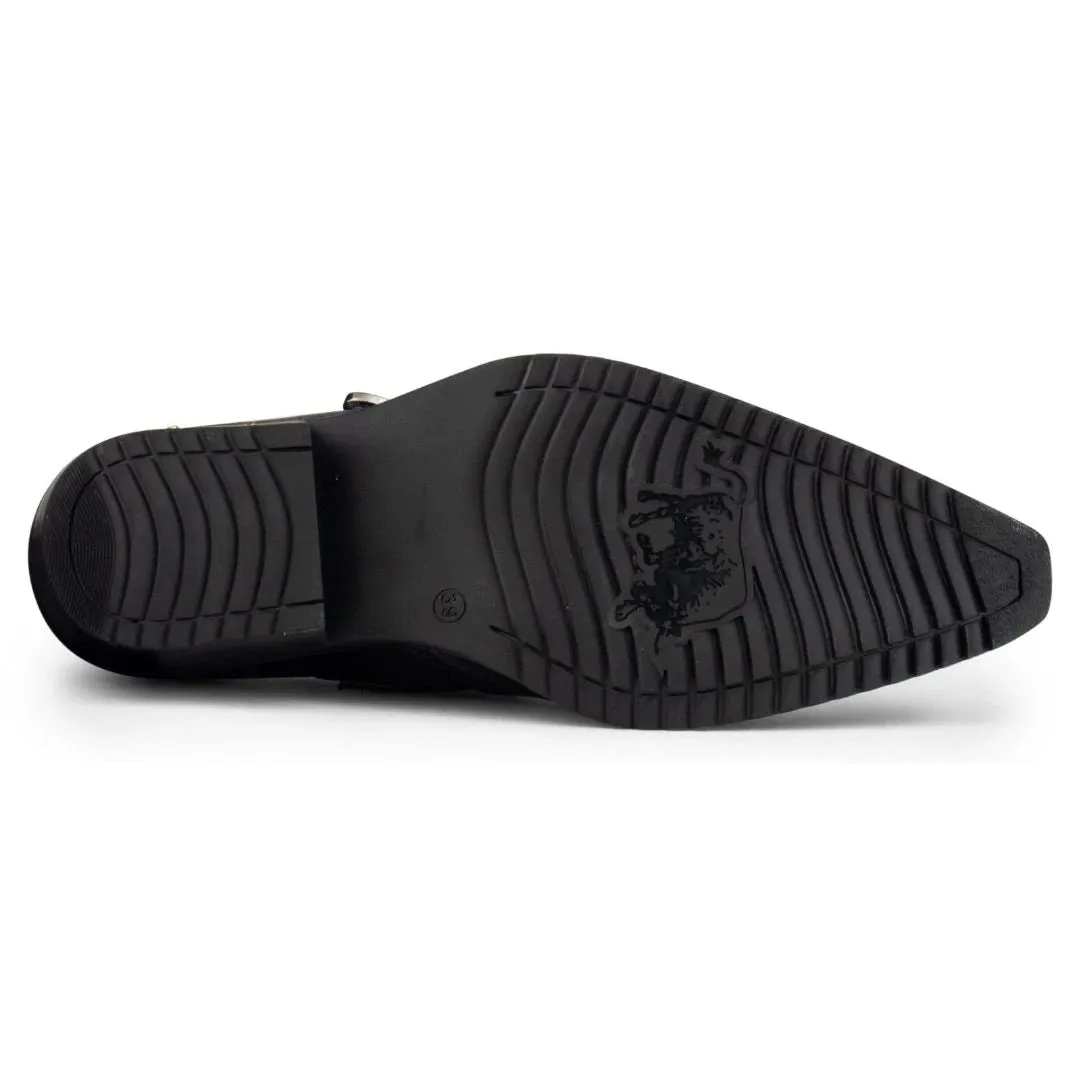 Mens Real Leather Riding Shoes with Buckle sold by Tru Clothing product image thumbnail 5