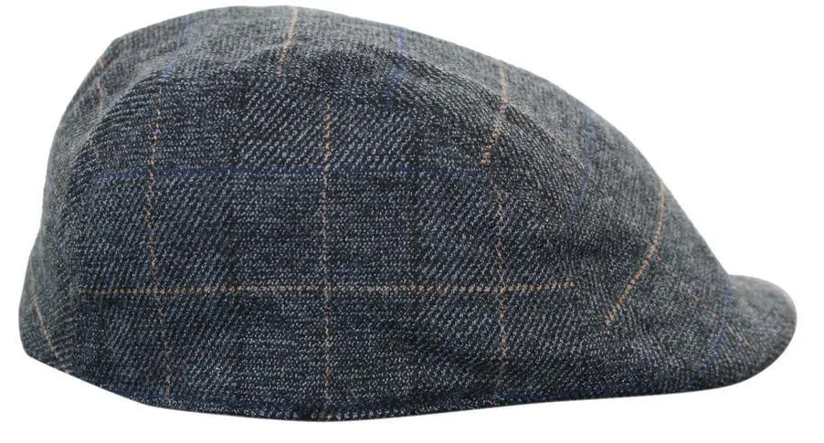Scott - Men's Tweed Grandad Flat Caps Hats Blinders Check Classic sold by Tru Clothing product image thumbnail 2