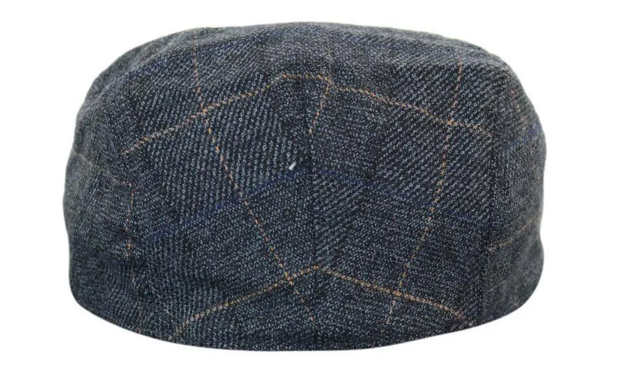 Scott - Men's Tweed Grandad Flat Caps Hats Blinders Check Classic sold by Tru Clothing product image thumbnail 3