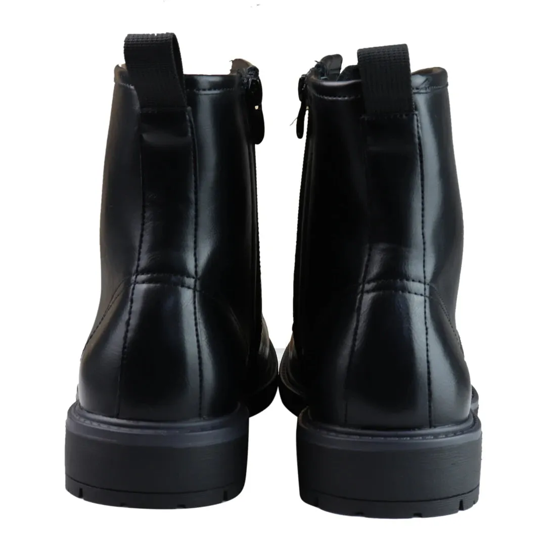 Mens Military Boots Smart Casual Blinders 1920s Retro Vintage Laced Ankle sold by Tru Clothing product image thumbnail 5