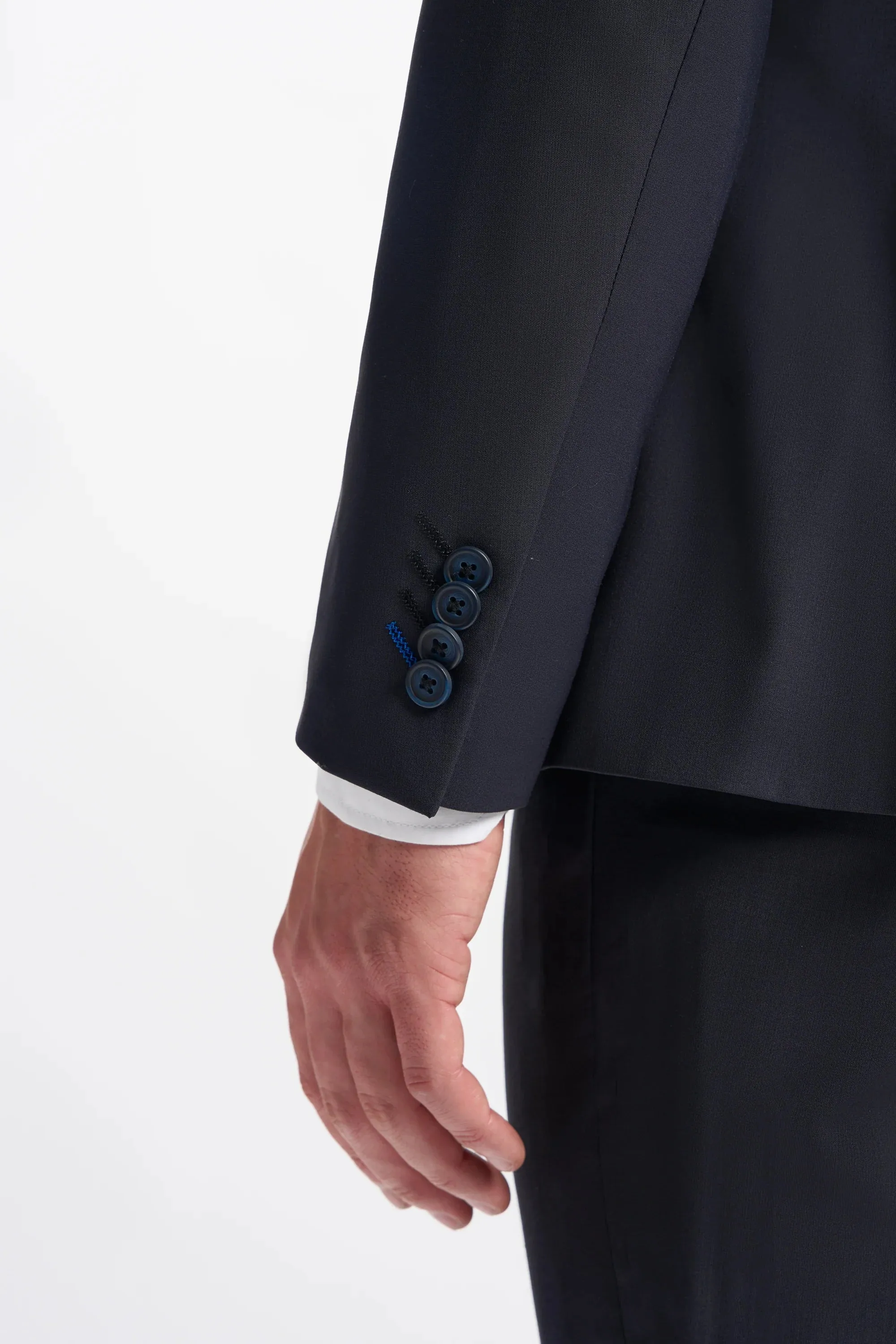 Bond - Men's Dark Navy Double Breasted Blazer sold by Tru Clothing product image thumbnail 3