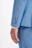 Bond - Men's Sky Blue 2 Piece Double Breasted Suit sold by Tru Clothing