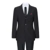 Parker - Boys 3 Piece Black Complete Suit Classic Mourning Funeral sold by Tru Clothing